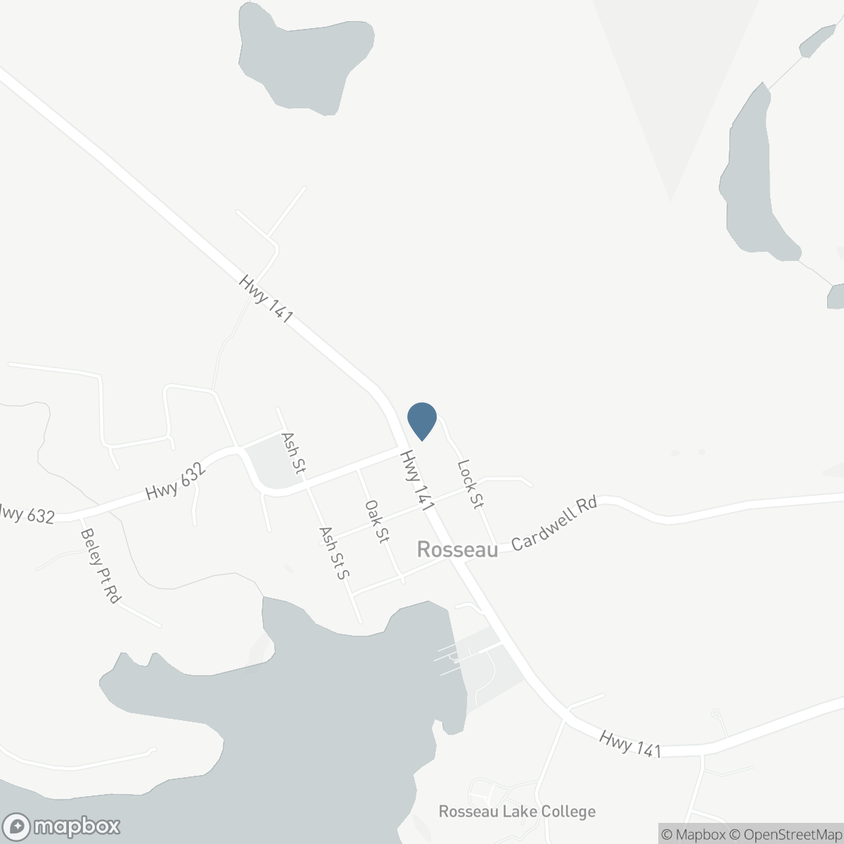 23 LOCK STREET, Rosseau, Ontario P0C 1J0